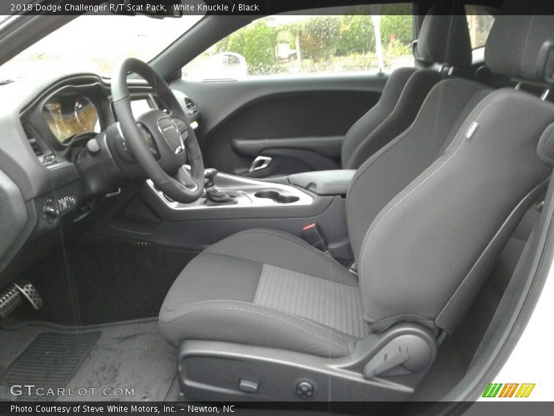White Knuckle / Black 2018 Dodge Challenger R/T Scat Pack
