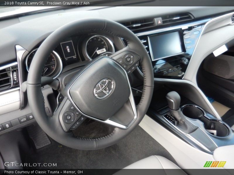 Predawn Gray Mica / Ash 2018 Toyota Camry SE