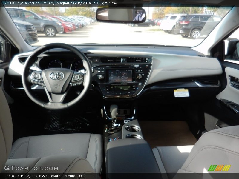 Magnetic Gray Metallic / Light Gray 2018 Toyota Avalon Limited