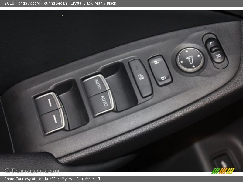 Crystal Black Pearl / Black 2018 Honda Accord Touring Sedan