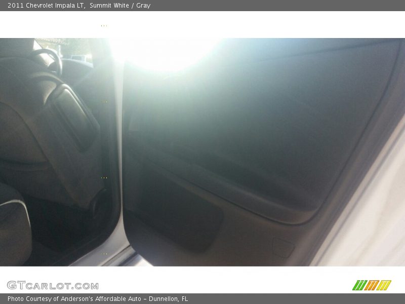 Summit White / Gray 2011 Chevrolet Impala LT
