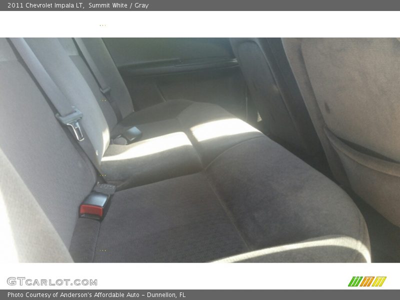Summit White / Gray 2011 Chevrolet Impala LT