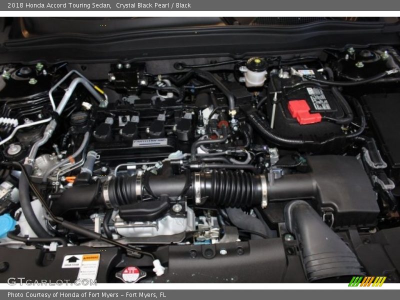 2018 Accord Touring Sedan Engine - 1.5 Liter Turbocharged DOHC 16-Valve VTEC 4 Cylinder