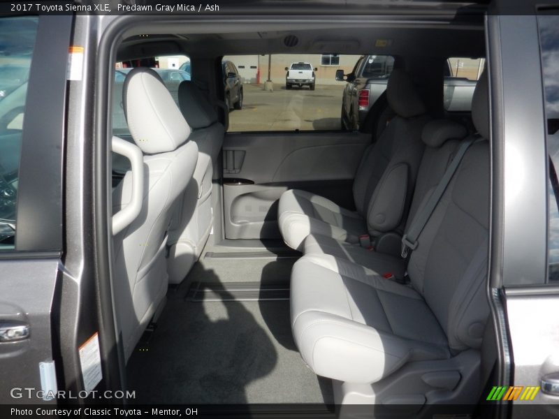 Predawn Gray Mica / Ash 2017 Toyota Sienna XLE