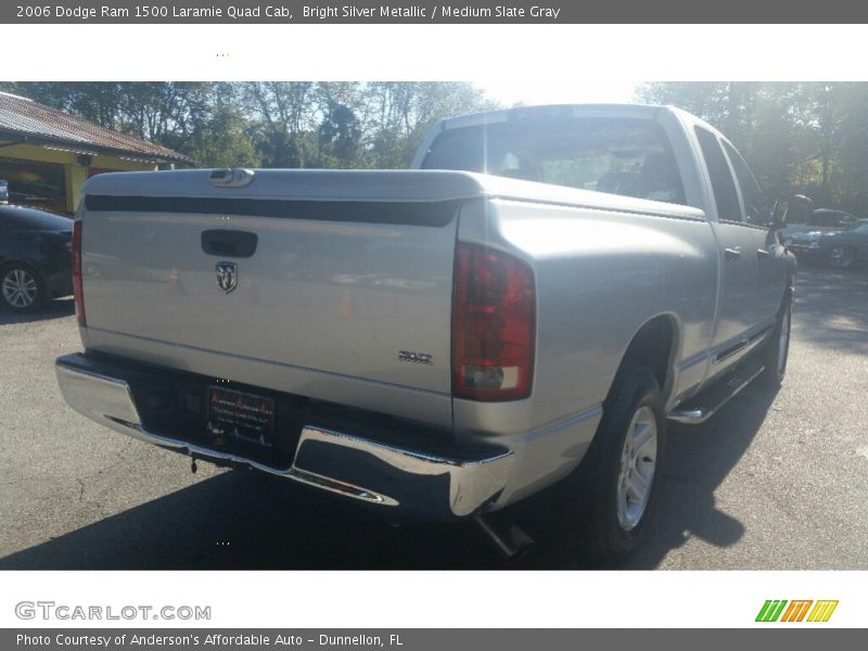 Bright Silver Metallic / Medium Slate Gray 2006 Dodge Ram 1500 Laramie Quad Cab