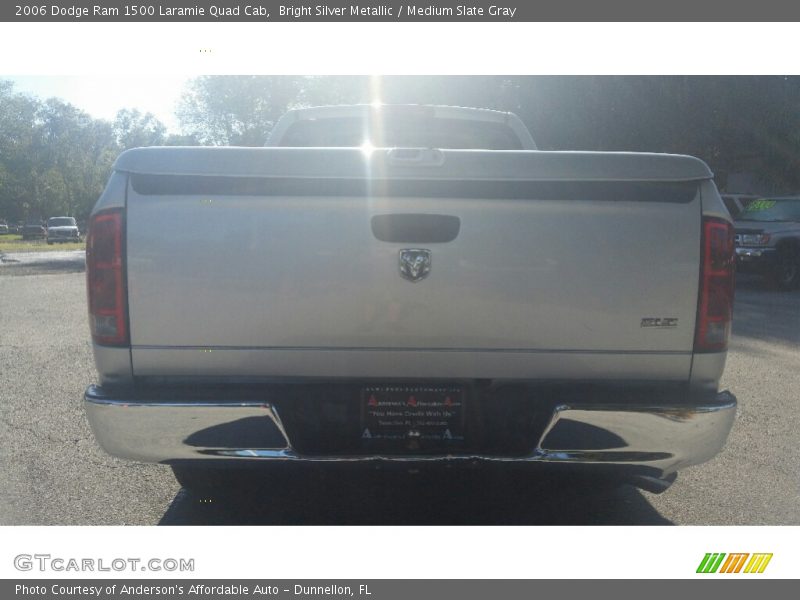 Bright Silver Metallic / Medium Slate Gray 2006 Dodge Ram 1500 Laramie Quad Cab