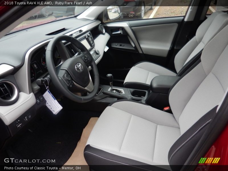 Ruby Flare Pearl / Ash 2018 Toyota RAV4 XLE AWD