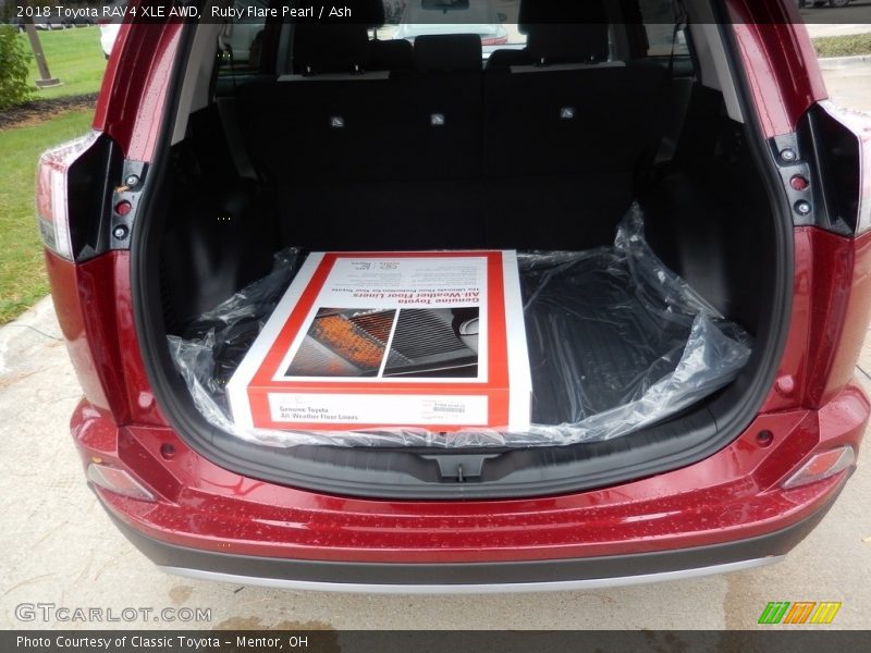 Ruby Flare Pearl / Ash 2018 Toyota RAV4 XLE AWD