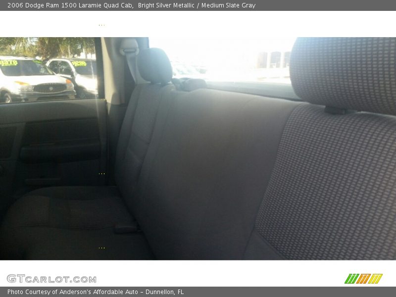 Bright Silver Metallic / Medium Slate Gray 2006 Dodge Ram 1500 Laramie Quad Cab