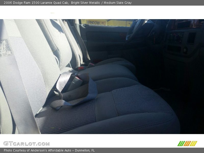 Bright Silver Metallic / Medium Slate Gray 2006 Dodge Ram 1500 Laramie Quad Cab