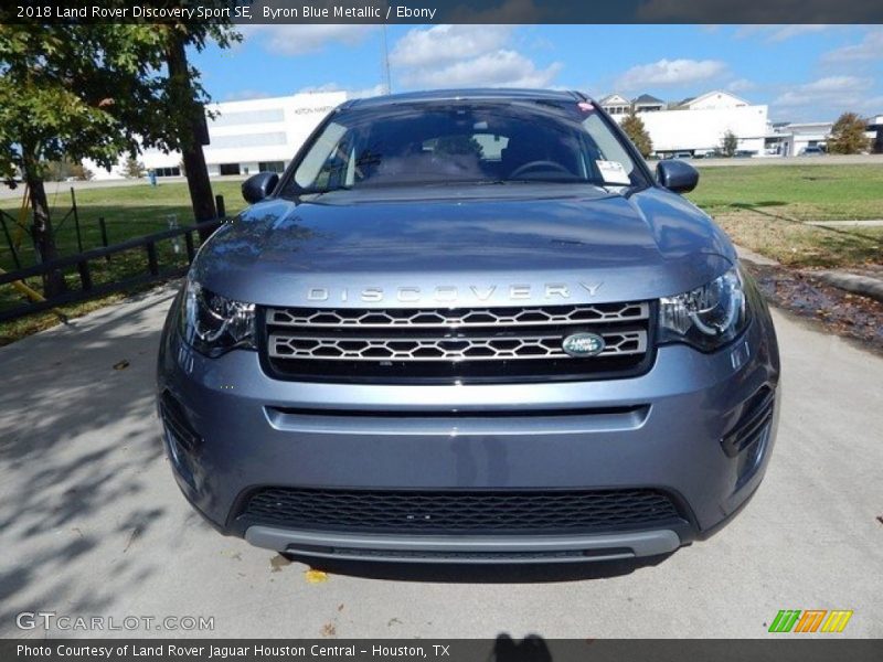 Byron Blue Metallic / Ebony 2018 Land Rover Discovery Sport SE