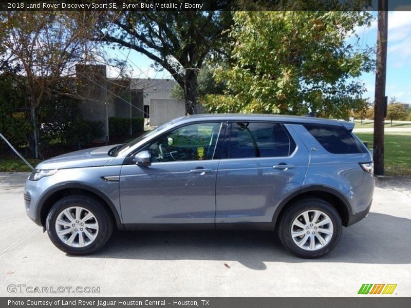 Byron Blue Metallic / Ebony 2018 Land Rover Discovery Sport SE