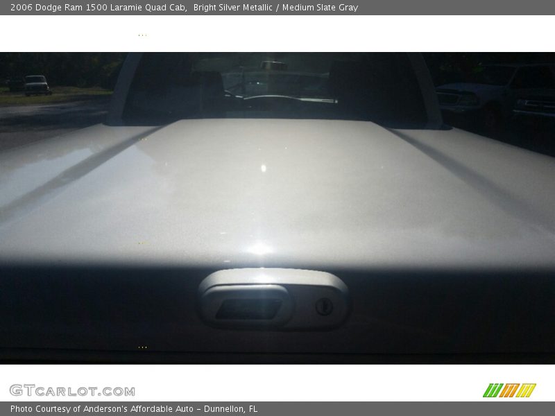 Bright Silver Metallic / Medium Slate Gray 2006 Dodge Ram 1500 Laramie Quad Cab