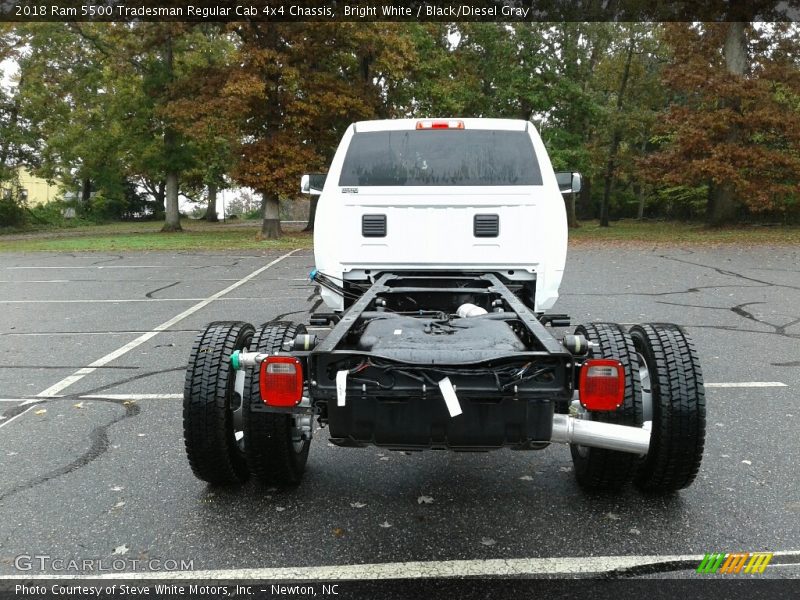 Bright White / Black/Diesel Gray 2018 Ram 5500 Tradesman Regular Cab 4x4 Chassis