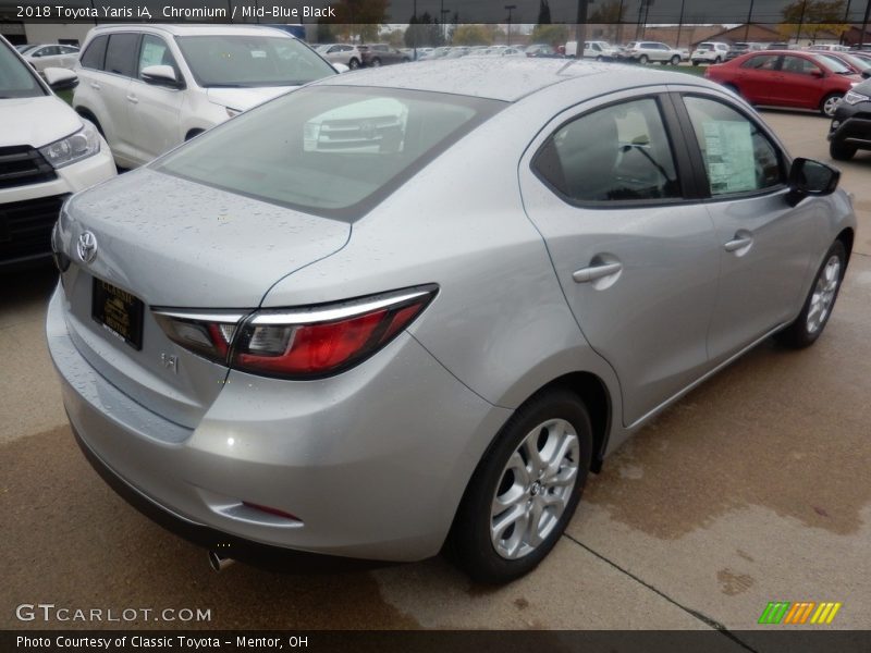 Chromium / Mid-Blue Black 2018 Toyota Yaris iA