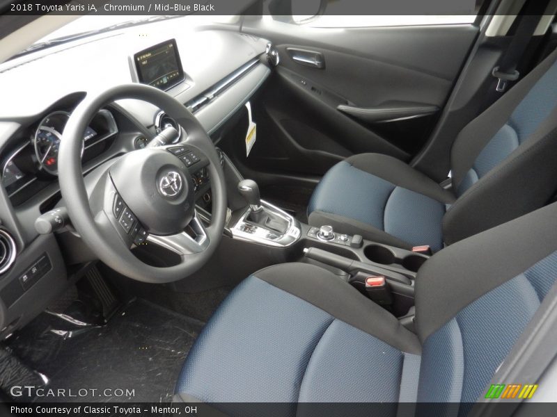 Chromium / Mid-Blue Black 2018 Toyota Yaris iA