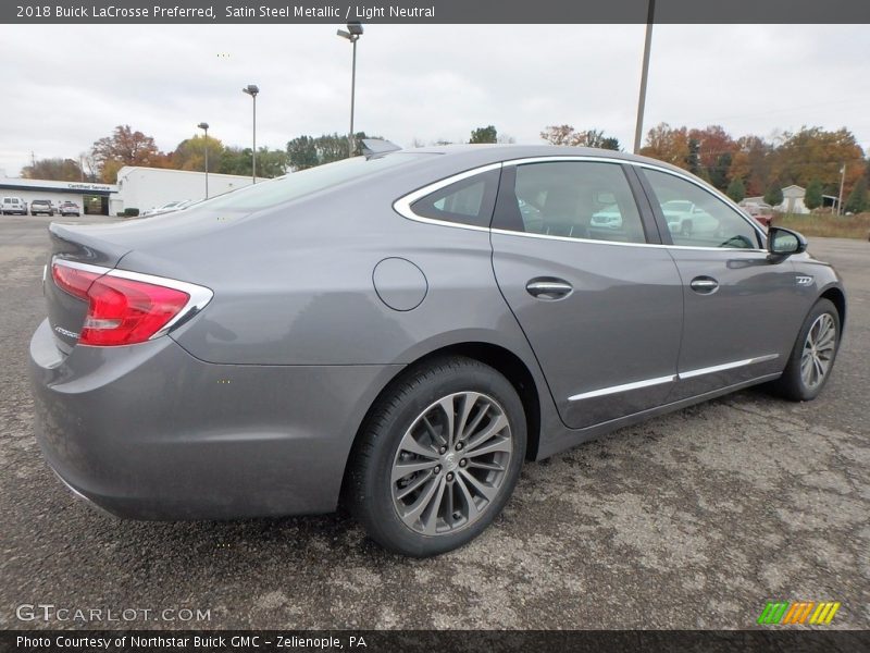 Satin Steel Metallic / Light Neutral 2018 Buick LaCrosse Preferred