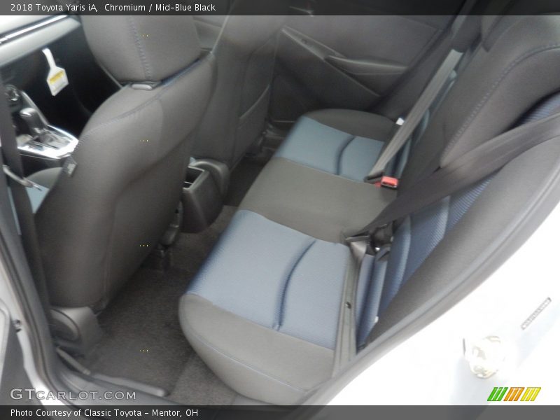 Chromium / Mid-Blue Black 2018 Toyota Yaris iA