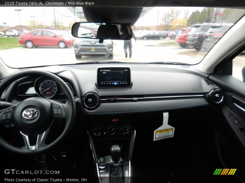 Chromium / Mid-Blue Black 2018 Toyota Yaris iA