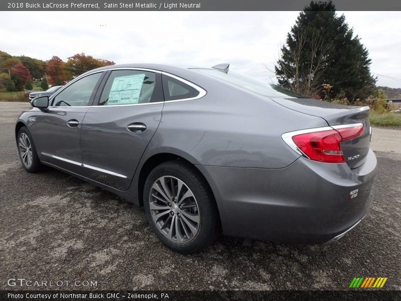 Satin Steel Metallic / Light Neutral 2018 Buick LaCrosse Preferred