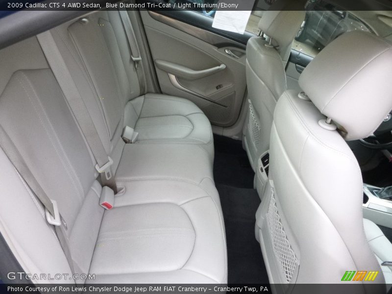 Blue Diamond Tri-Coat / Light Titanium/Ebony 2009 Cadillac CTS 4 AWD Sedan