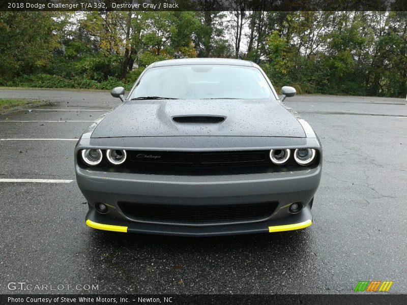 Destroyer Gray / Black 2018 Dodge Challenger T/A 392
