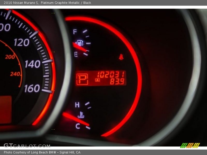 Platinum Graphite Metallic / Black 2010 Nissan Murano S