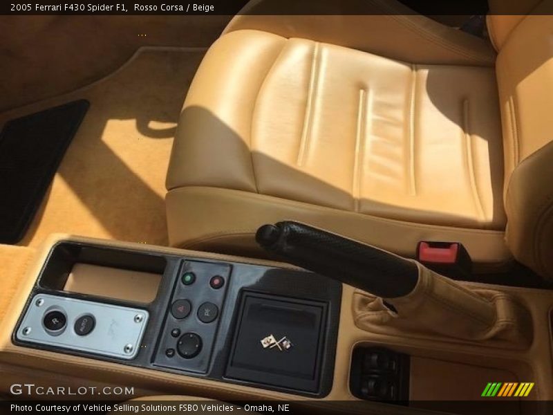 Rosso Corsa / Beige 2005 Ferrari F430 Spider F1