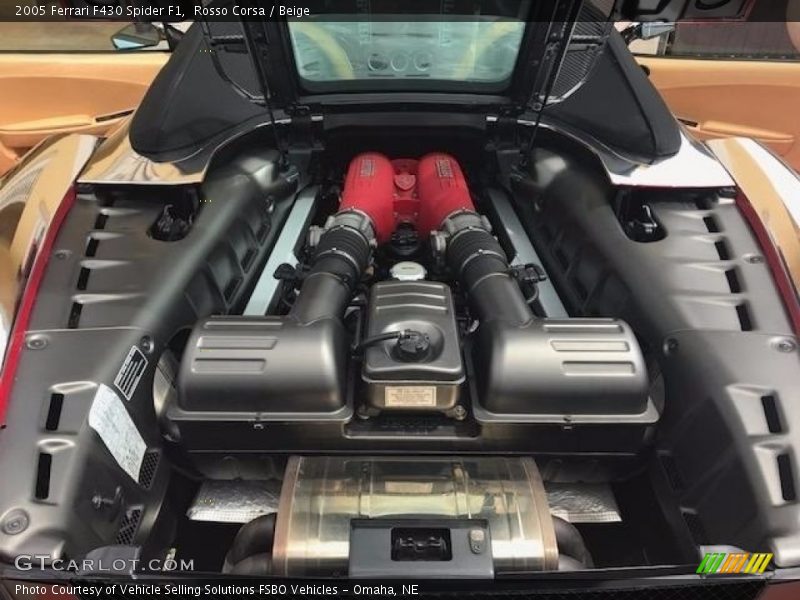 Rosso Corsa / Beige 2005 Ferrari F430 Spider F1