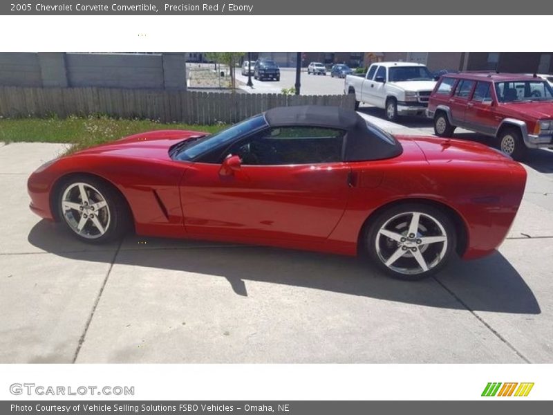 Precision Red / Ebony 2005 Chevrolet Corvette Convertible