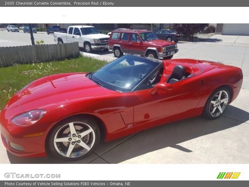 Precision Red / Ebony 2005 Chevrolet Corvette Convertible