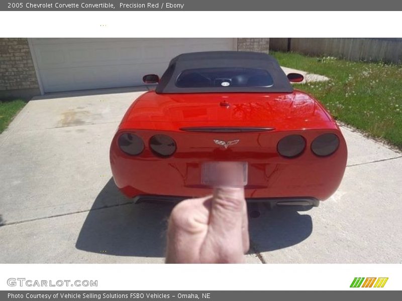 Precision Red / Ebony 2005 Chevrolet Corvette Convertible