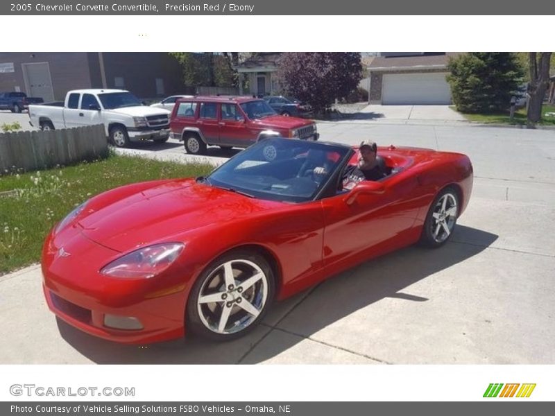 Precision Red / Ebony 2005 Chevrolet Corvette Convertible