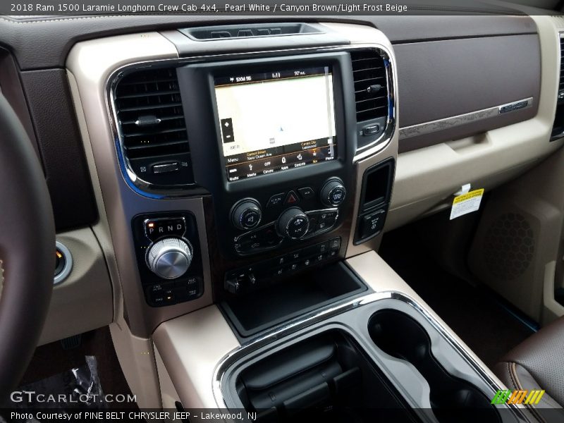 Dashboard of 2018 1500 Laramie Longhorn Crew Cab 4x4