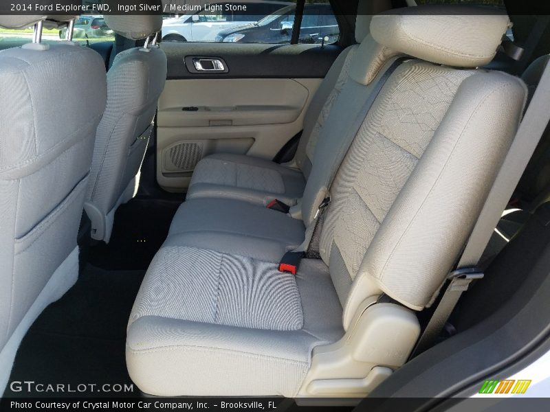 Ingot Silver / Medium Light Stone 2014 Ford Explorer FWD
