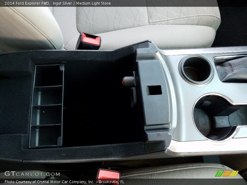 Ingot Silver / Medium Light Stone 2014 Ford Explorer FWD