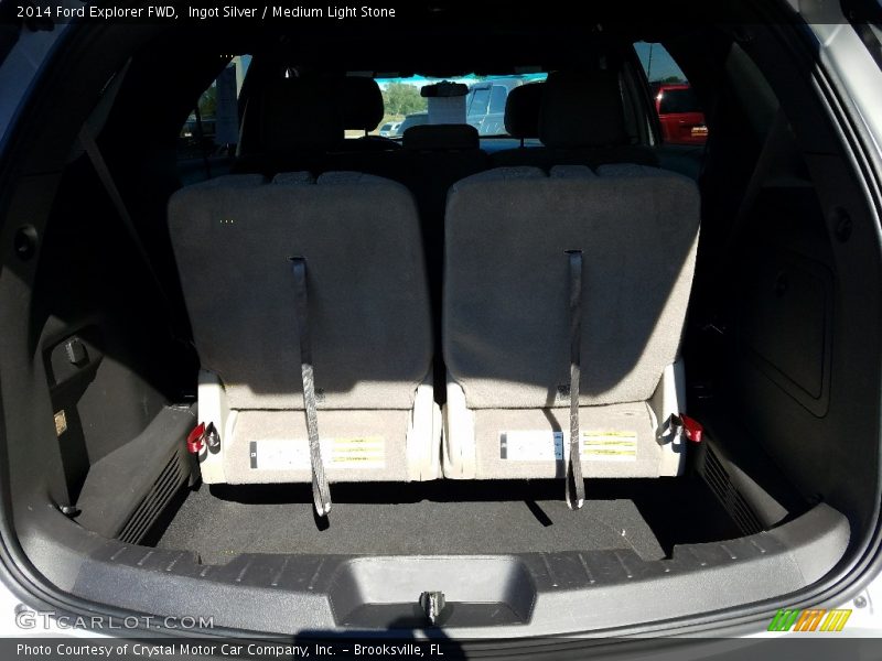 Ingot Silver / Medium Light Stone 2014 Ford Explorer FWD