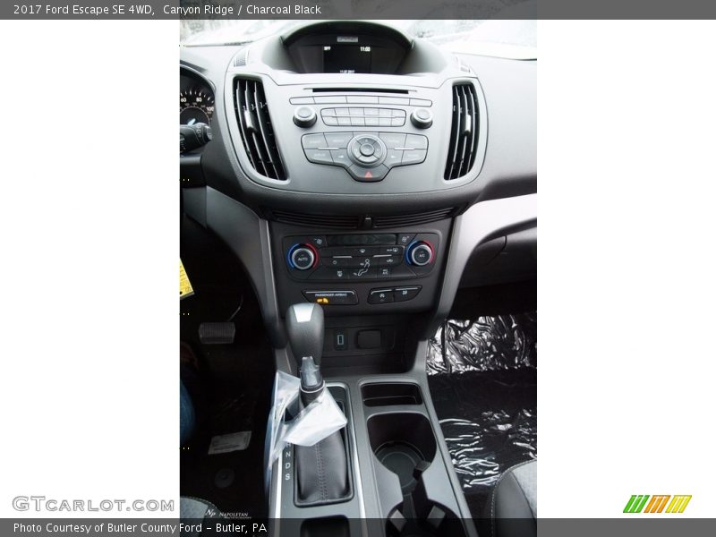 Canyon Ridge / Charcoal Black 2017 Ford Escape SE 4WD