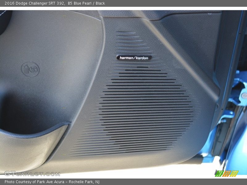 B5 Blue Pearl / Black 2016 Dodge Challenger SRT 392