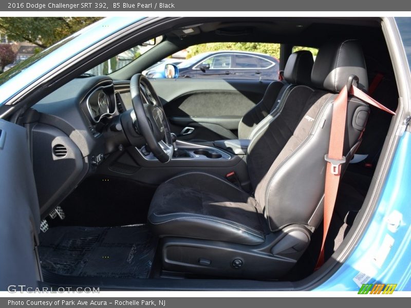 B5 Blue Pearl / Black 2016 Dodge Challenger SRT 392
