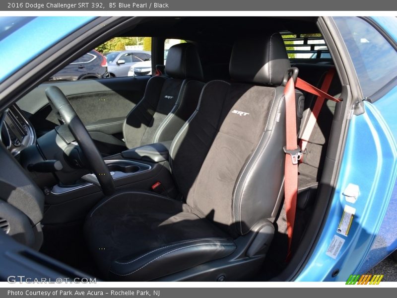 B5 Blue Pearl / Black 2016 Dodge Challenger SRT 392