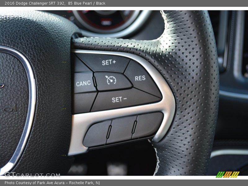 B5 Blue Pearl / Black 2016 Dodge Challenger SRT 392