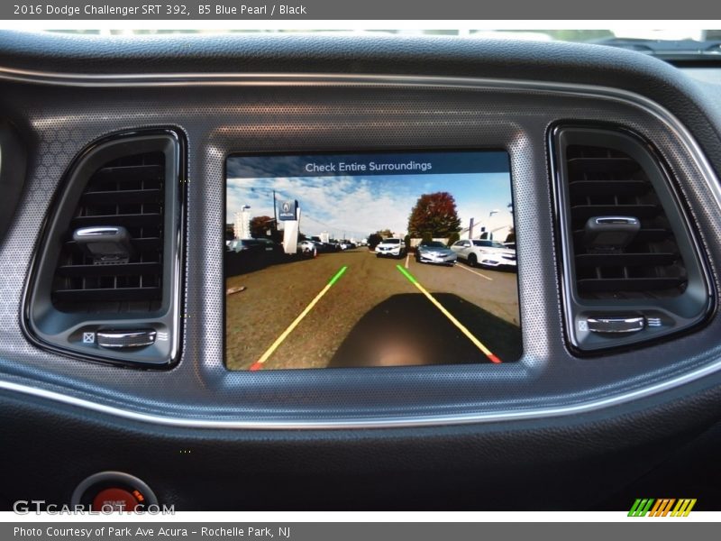 B5 Blue Pearl / Black 2016 Dodge Challenger SRT 392