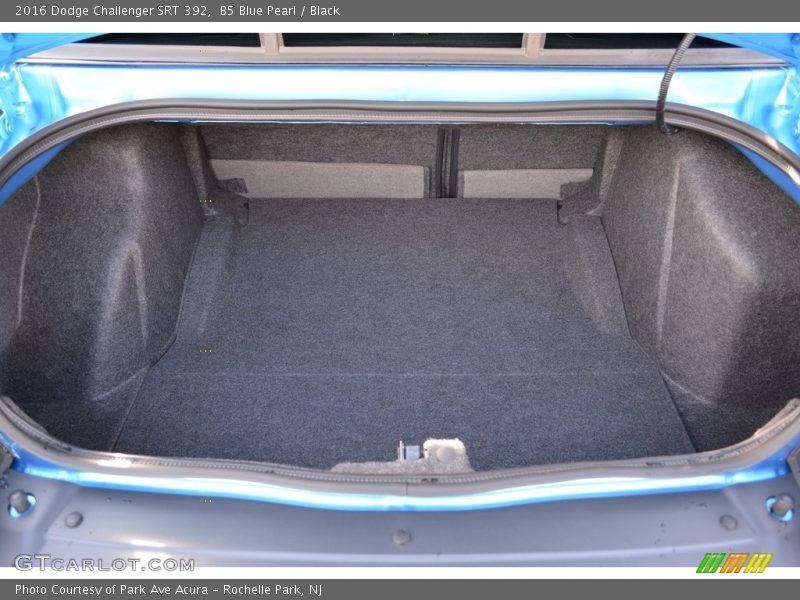 B5 Blue Pearl / Black 2016 Dodge Challenger SRT 392