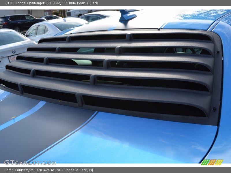 B5 Blue Pearl / Black 2016 Dodge Challenger SRT 392
