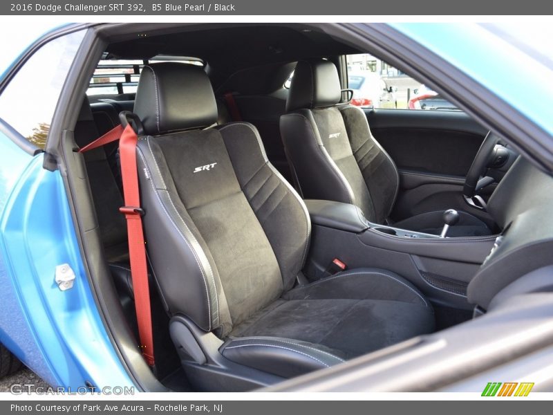 B5 Blue Pearl / Black 2016 Dodge Challenger SRT 392