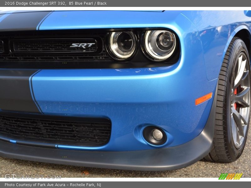 B5 Blue Pearl / Black 2016 Dodge Challenger SRT 392