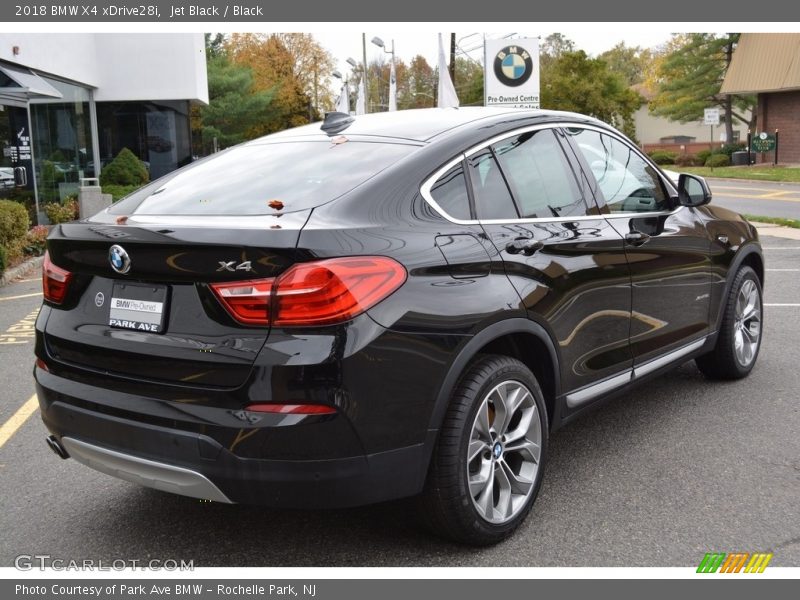 Jet Black / Black 2018 BMW X4 xDrive28i