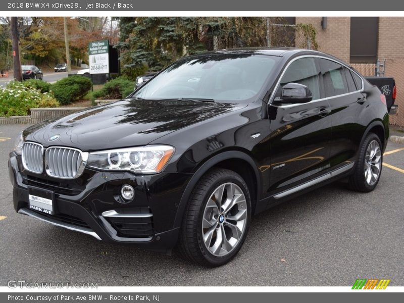 Jet Black / Black 2018 BMW X4 xDrive28i