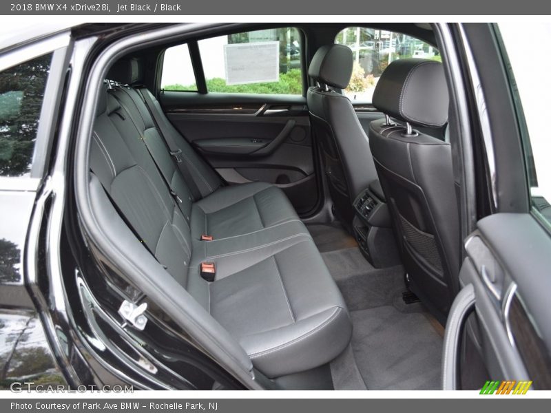Rear Seat of 2018 X4 xDrive28i